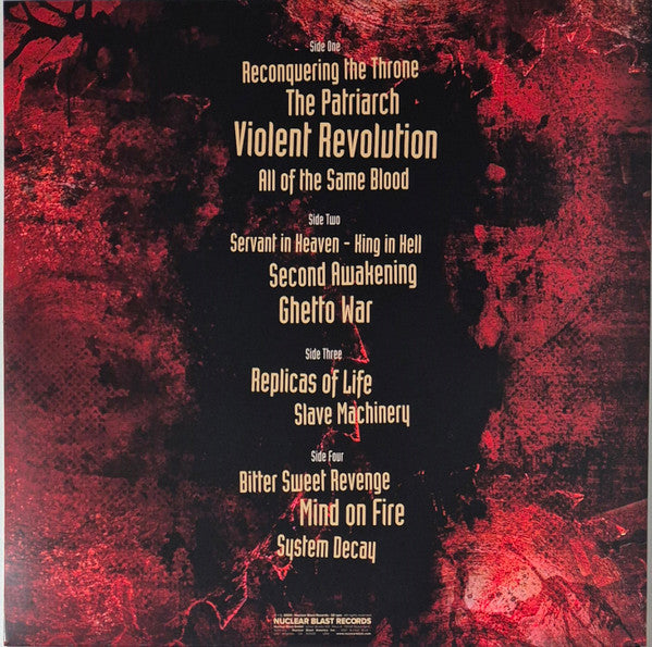 Kreator – Violent Revolution, 2xLP, Transparent Yellow Vinyl, Gatefold