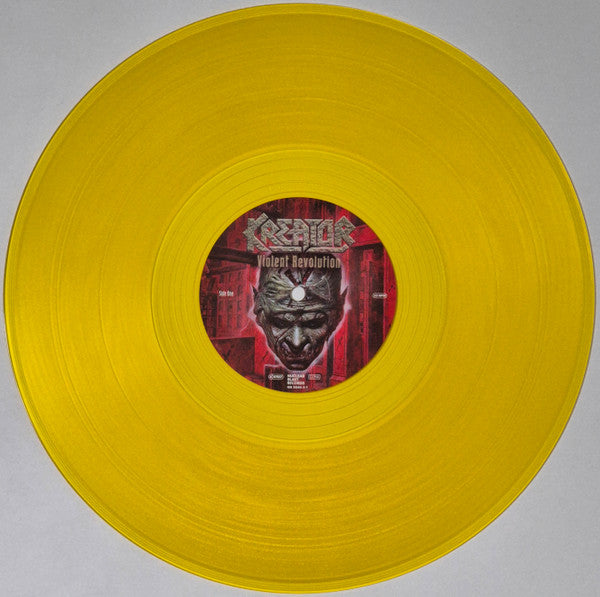 Kreator – Violent Revolution, 2xLP, Transparent Yellow Vinyl, Gatefold