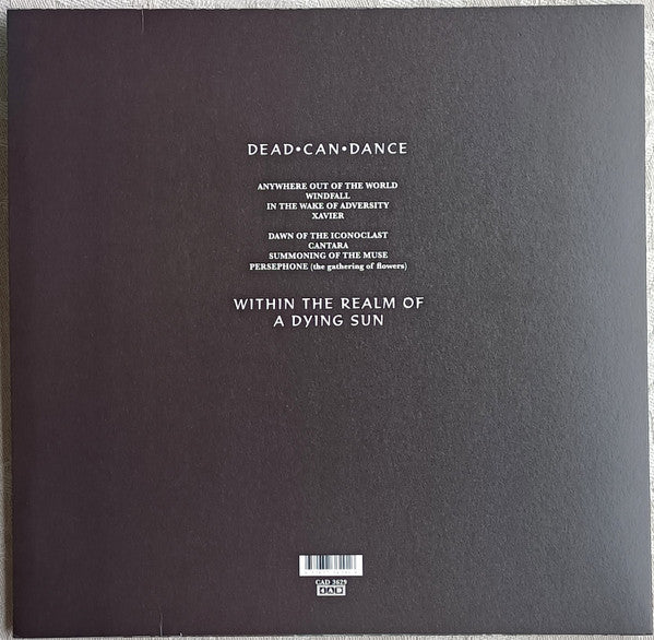 Dead Can Dance – Within The Realm Of A Dying Sun