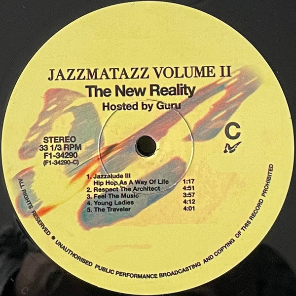 Guru – Jazzmatazz Volume II (The New Reality) , 2LP