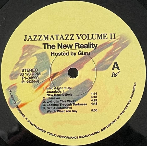 Guru – Jazzmatazz Volume II (The New Reality) , 2LP