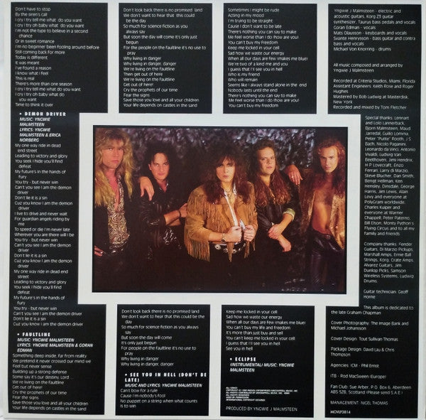 Yngwie Malmsteen – Eclipse , 180 gr