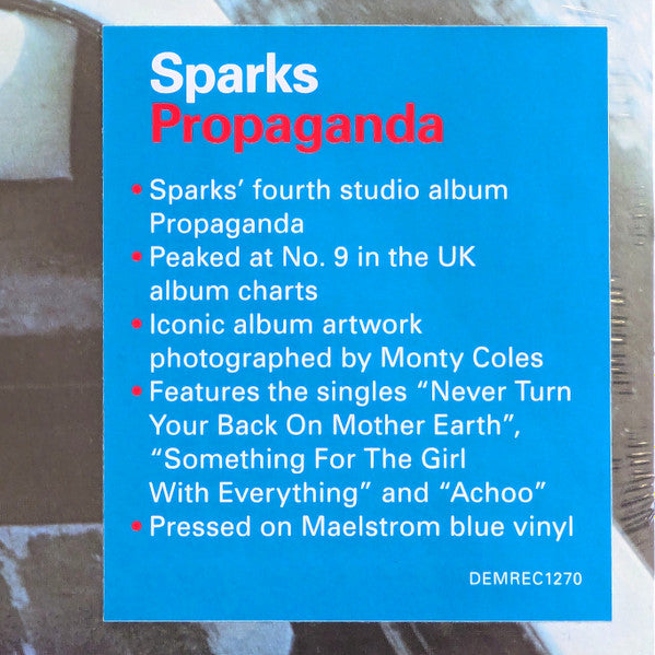 Sparks – Propaganda, Maelstrom Blue Vinyl