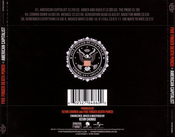 Five Finger Death Punch – American Capitalist