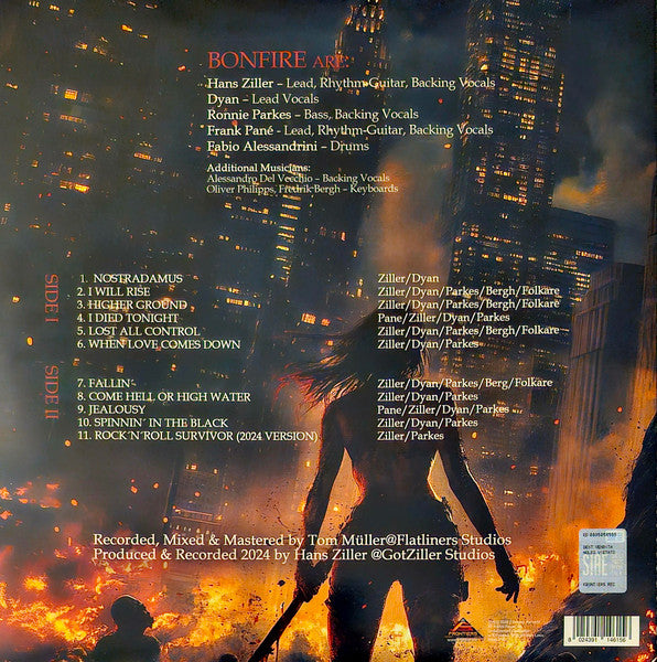 Bonfire – Higher Ground, Gatefold