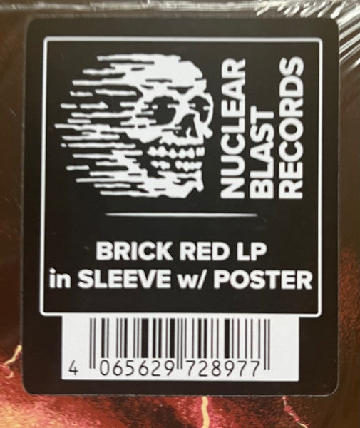 The Hellacopters – Overdriver, Limited Edition Brick Red Vinyl
