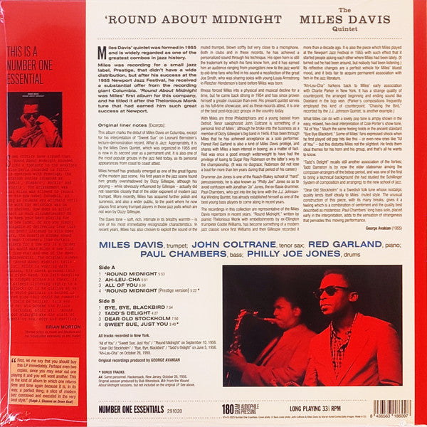 Miles Davis – 'Round About Midnight