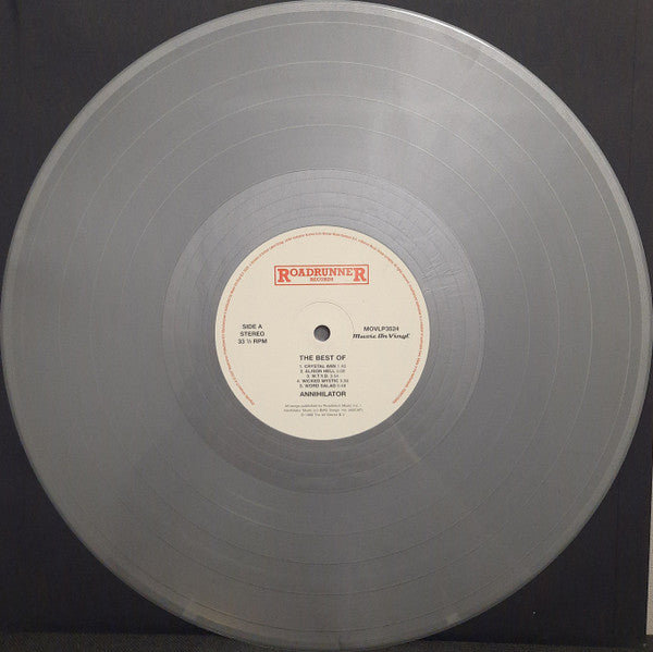 Annihilator – The Best of Annihilator, 2xLP, Gatefold, Nmbered( 1054/1500), Silver Vinyl