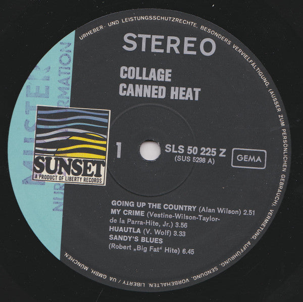 Canned Heat – Collage