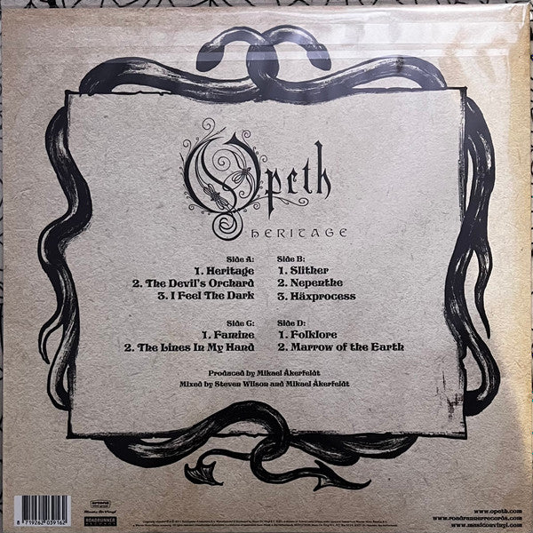 Opeth – Heritage, 2xLP, Gatefold