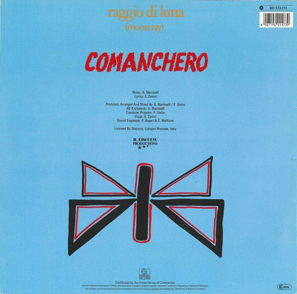 Raggio Di Luna (Moon Ray)* – Comanchero , 12", 45 RPM, Maxi-Single