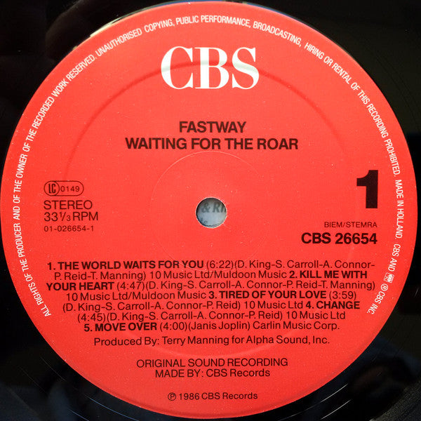 Fastway – Waiting For The Roar