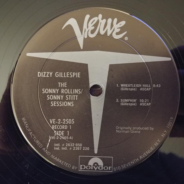 Dizzy Gillespie – The Sonny Rollins/Sonny Stitt Sessions , 2LP , Gatefold , Verve , US