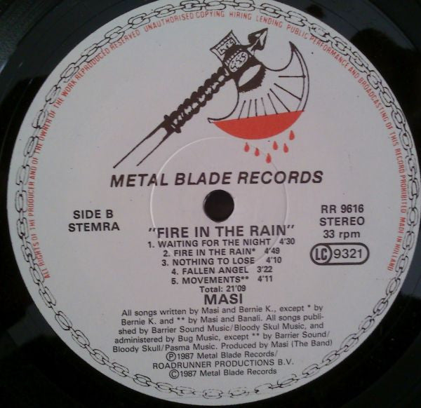 Masi – Fire In The Rain