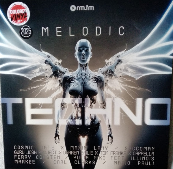 Various – Melodic Techno 2025, White Vinyl