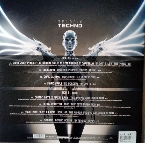 Various – Melodic Techno 2025, White Vinyl