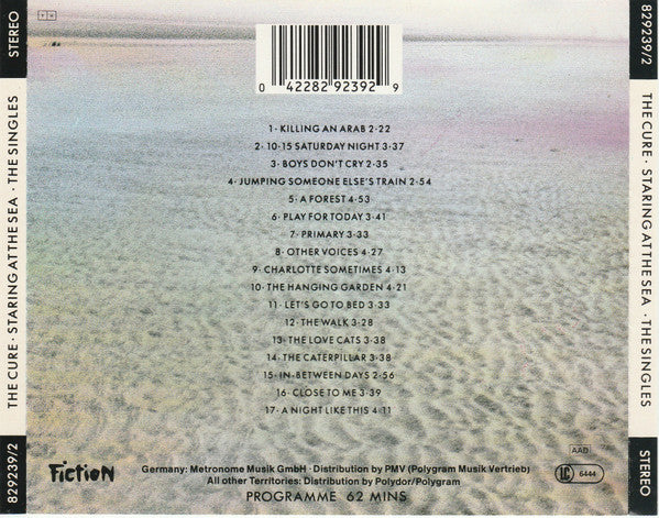 The Cure – Staring At The Sea · The Singles