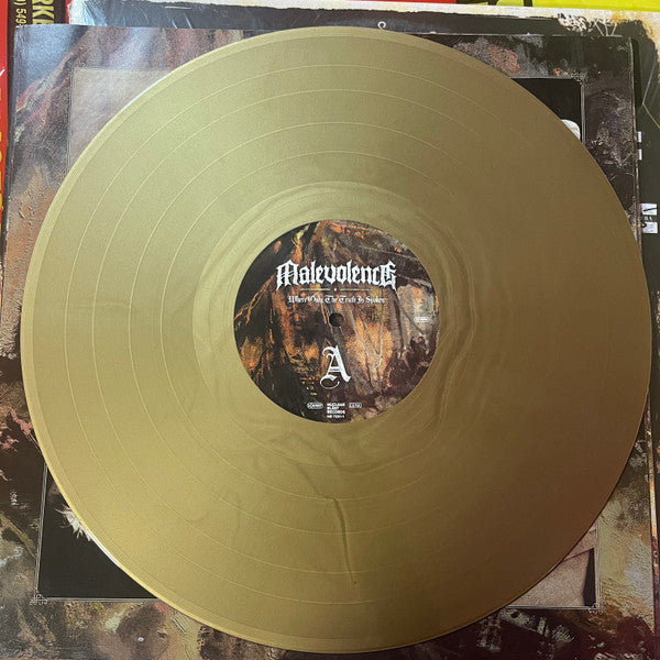 Malevolence – Where Only The Truth Is Spoken , GOLD VINYL