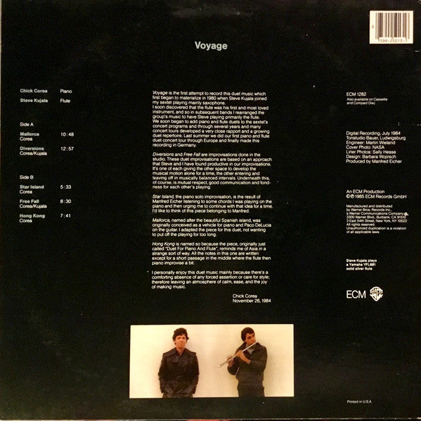 Chick Corea, Steve Kujala – Voyage ECM