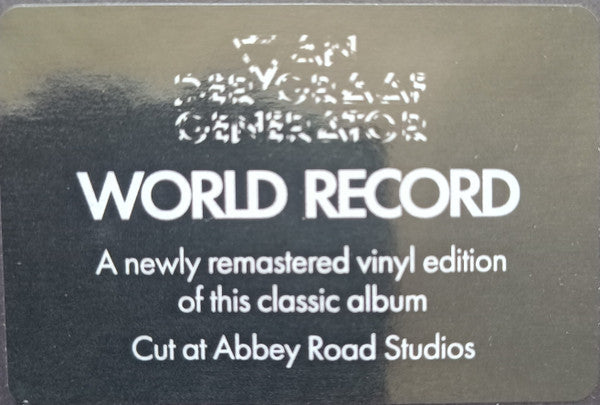Van Der Graaf Generator – World Record