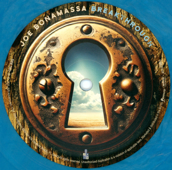 Joe Bonamassa – Breakthrough , Limited Edition, Crystal Blue Marble , 180 gram