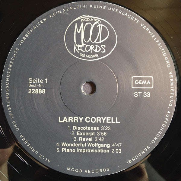 Larry Coryell – Standing Ovation - Solo