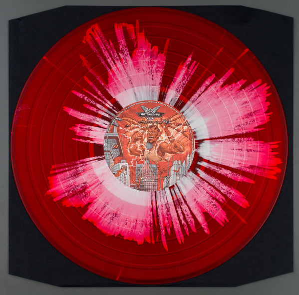 Motorjesus – Streets Of Fire , Limited Reaper Edition, Red/Silver Splatter