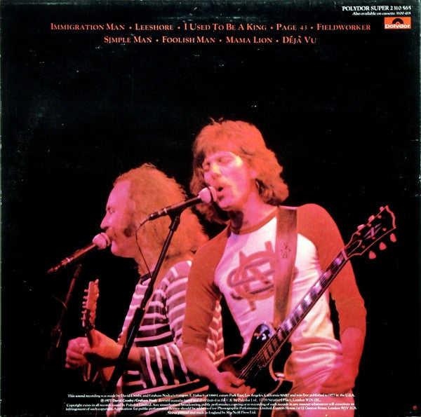 Crosby-Nash* – Live