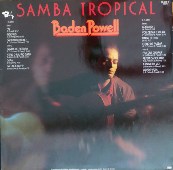 Baden Powell ‎– Samba Tropical   ,  2LP Gatefold