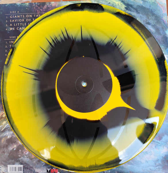 Helloween – Giants & Monsters , 2LP , Gatefold , Giant Black Yellow vinyl , side 4 etched