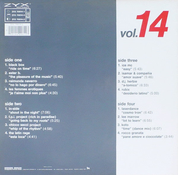 The Best Of Italo Dance Vol. 14 , 2LP , Gatefold