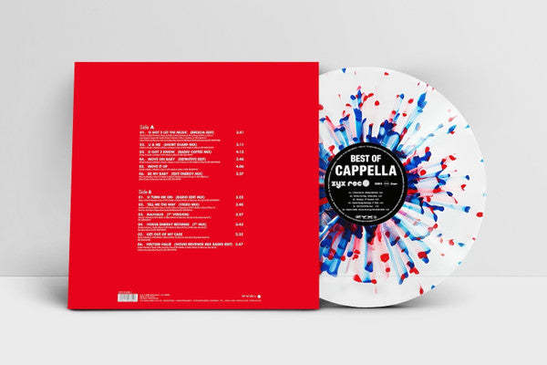 Cappella – Best Of , Splatter White/Blue/Red vinyl