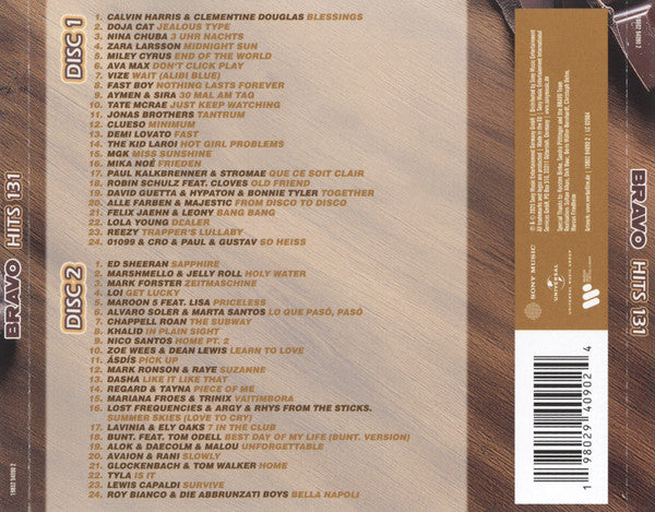 Various – Bravo Hits 131, 2xCD