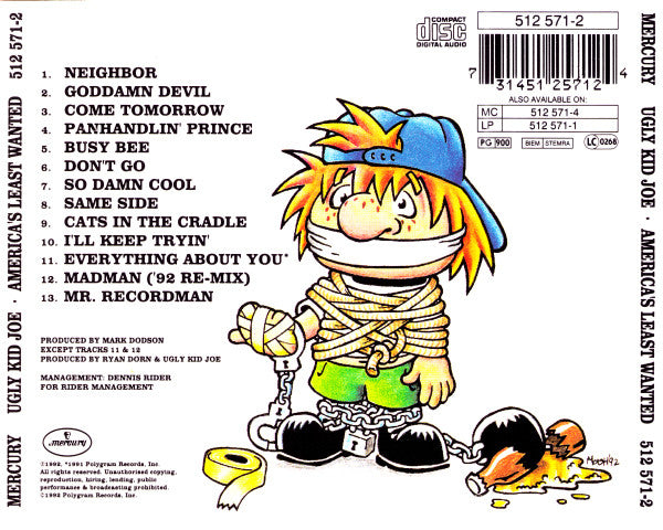 Ugly Kid Joe – America's Least Wanted