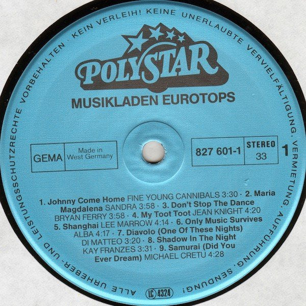 Musikladen Eurotops