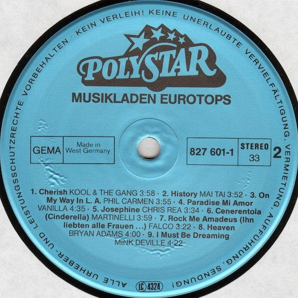 Musikladen Eurotops