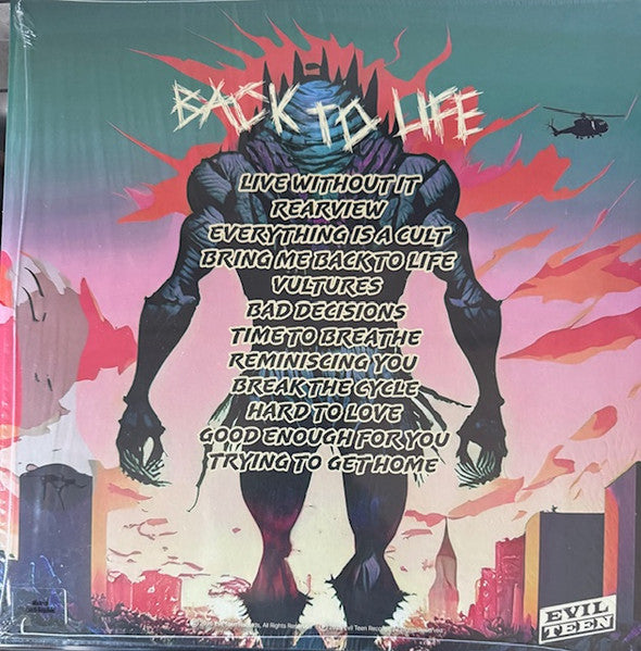 Hinder – Back To Life, Mint Green Vinyl