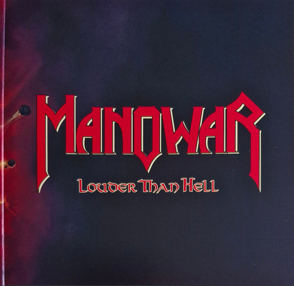 Manowar – Louder Than Hell , 2LP , Gatefold , Limited Edition