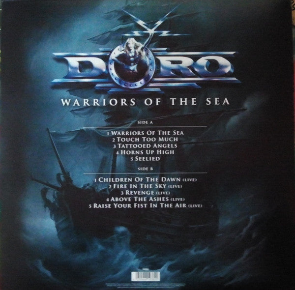 Doro – Warriors Of The Sea , Limited Edition, Liquid Filled Blue Curacao
