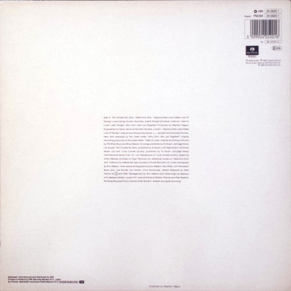 Pet Shop Boys – Please