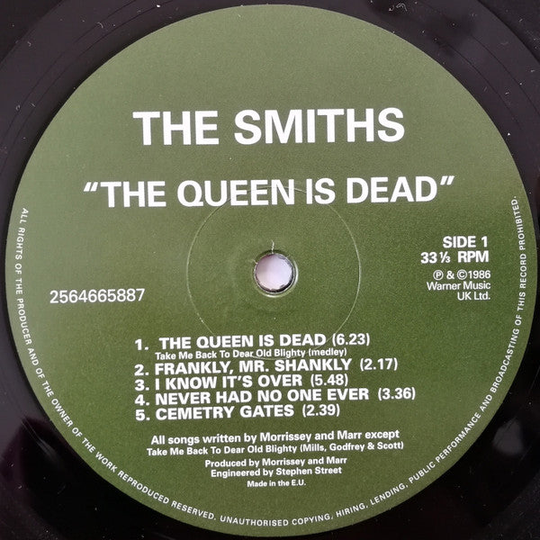 The Smiths – The Queen Is Dead , Gatefold