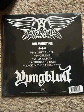 Aerosmith • Yungblud – One More Time , Autograf varianta US , Single Sided, Etched