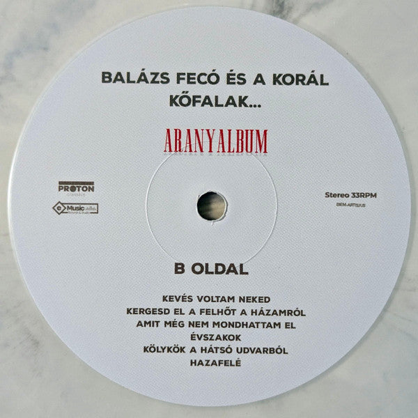 Balázs Fecó*, Korál – Kőfalak... Balázs Fecó És A Korál Aranyalbum