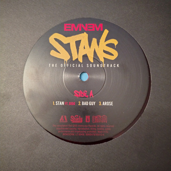 Eminem – Stans (The Official Soundtrack) , 2LP , Translucent Red & Black