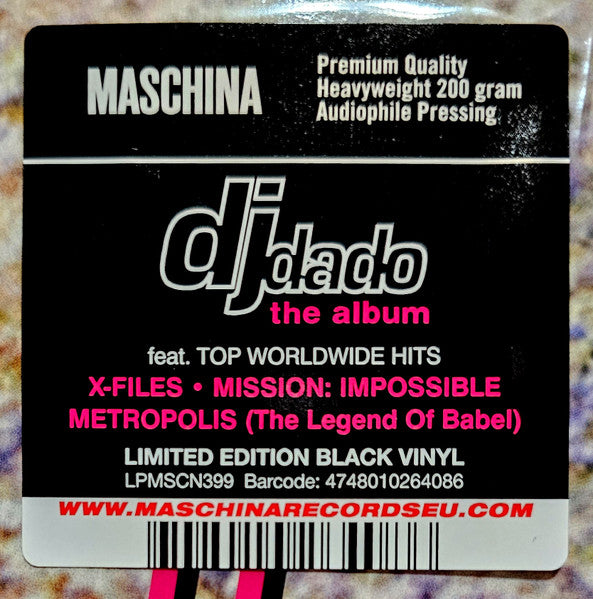 DJ Dado – The Album , 2 LP , Gatefold , 200 gram