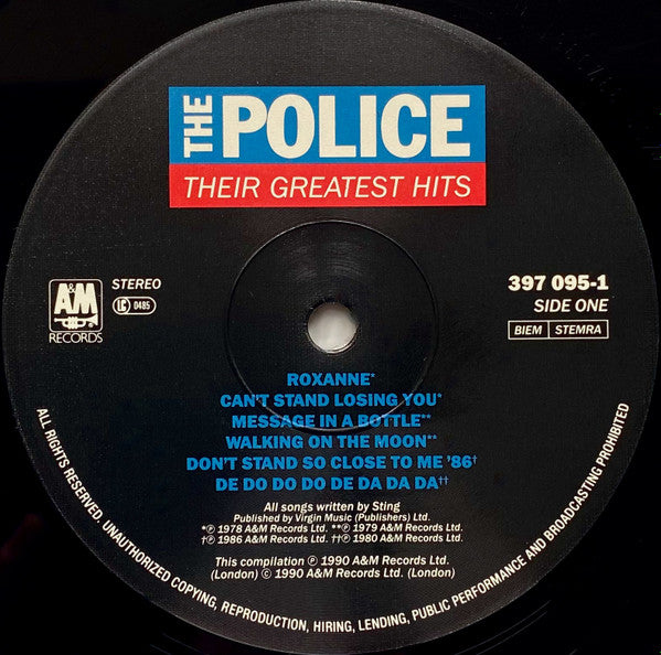 The Police – Their Greatest Hits