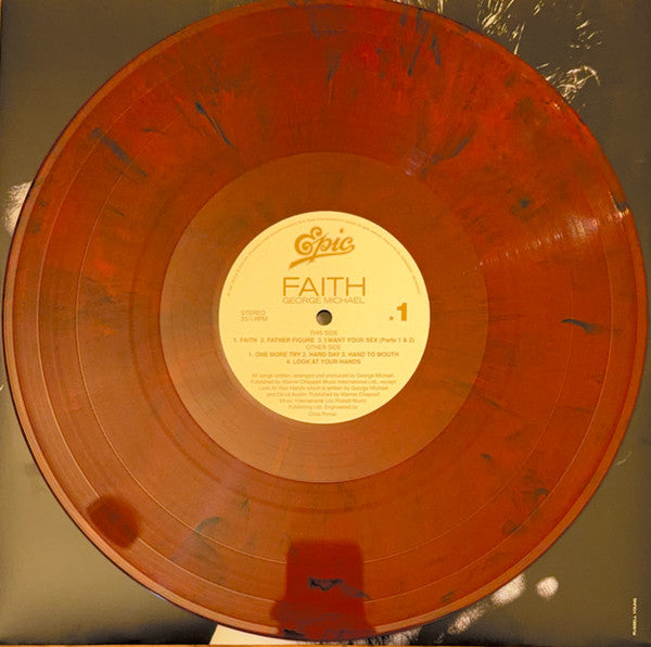 George Michael – Faith, 2xLP, Red & Black Marbled, Gatefold, Half-Speed Mastered