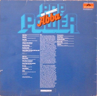 ABBA – Pop Power (The Fantastic ABBA)