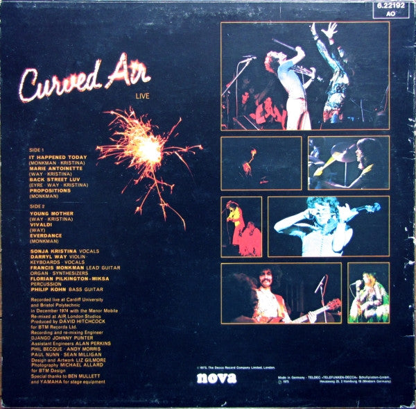 Curved Air – Curved Air Live