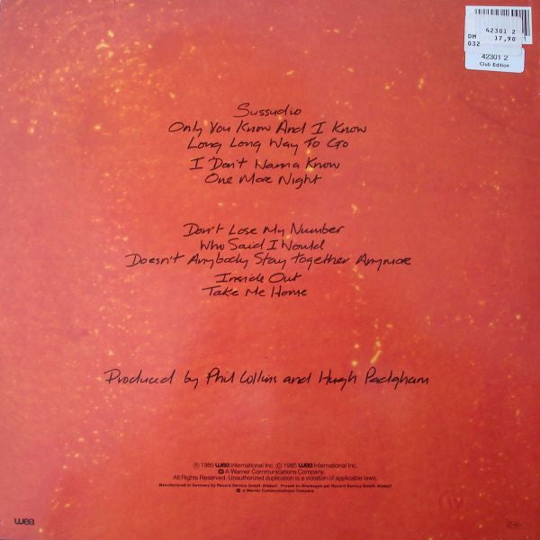 Phil Collins – No Jacket Required